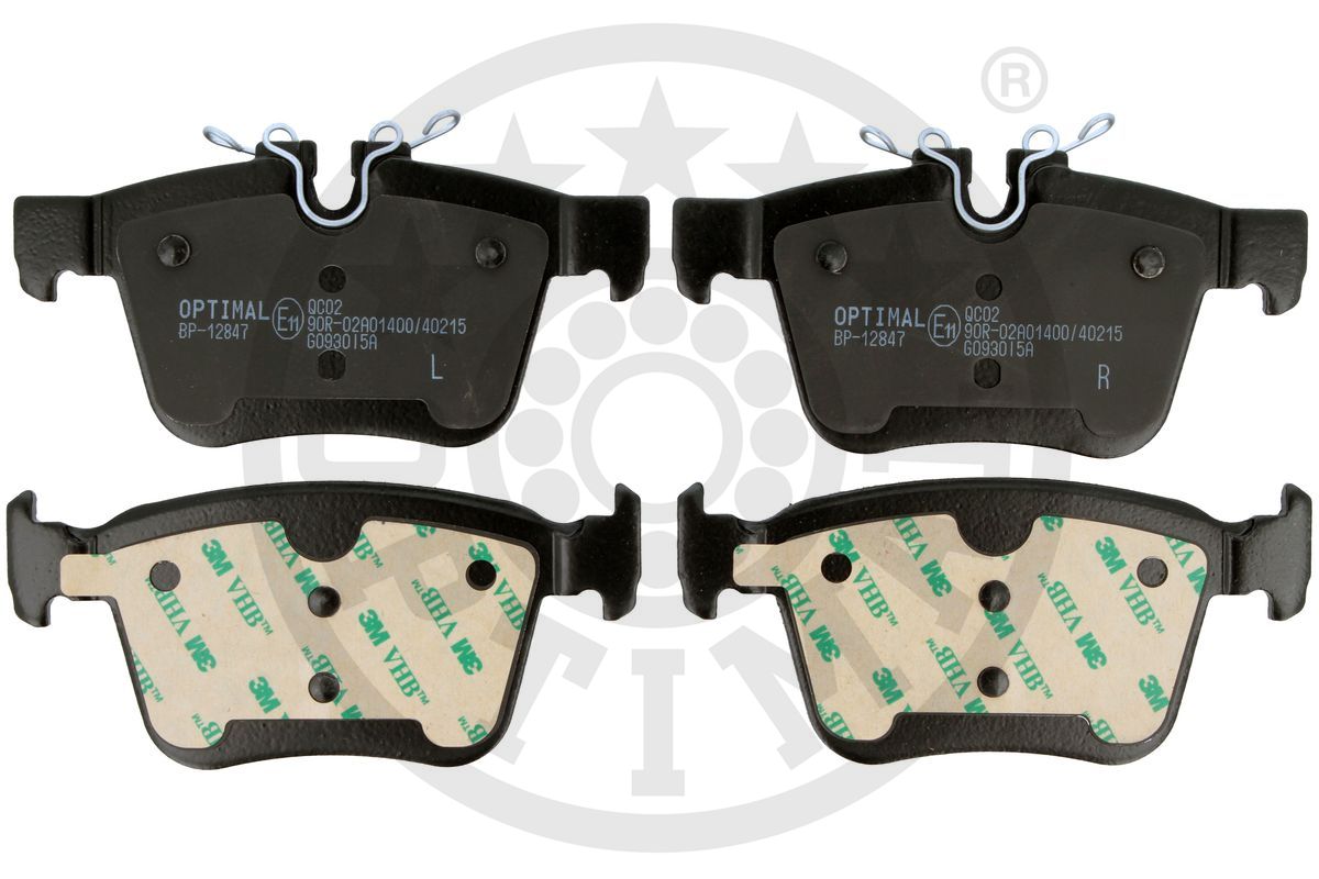 Brake Pad Set, disc brake (BP-12847)