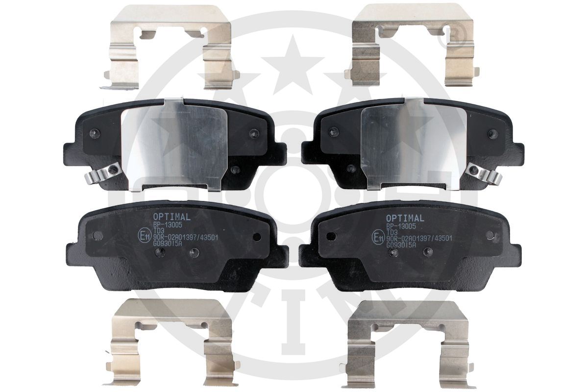 Brake Pad Set, disc brake (BP-13005)