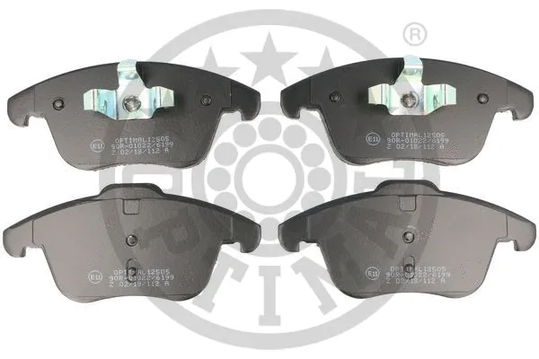 Brake Pad Set, disc brake (BP-12505)