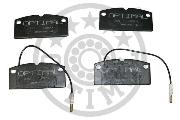 Brake Pad Set, disc brake (BP-12073)