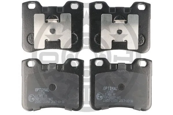 Brake Pad Set, disc brake (10135)