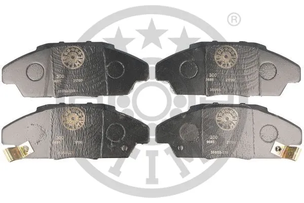 Brake Pad Set, disc brake (9685)