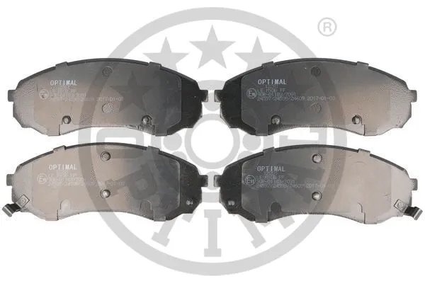 Brake Pad Set, disc brake (12281)