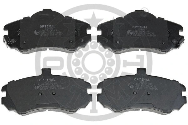 Brake Pad Set, disc brake (12495)