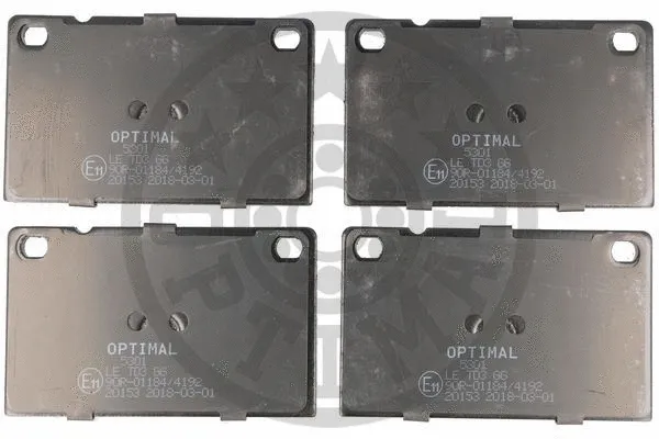 Brake Pad Set, disc brake (5301)