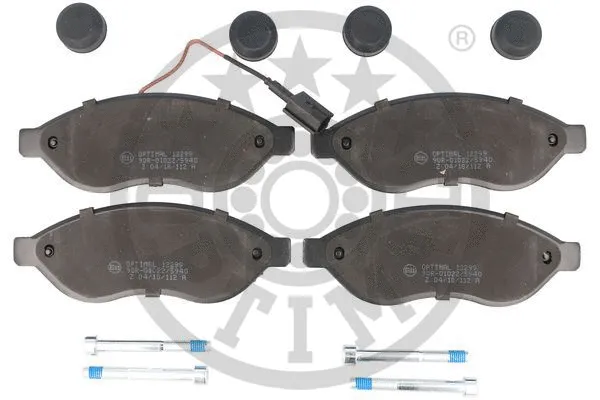 Brake Pad Set, disc brake (12299)