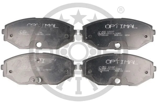Brake Pad Set, disc brake (12157)