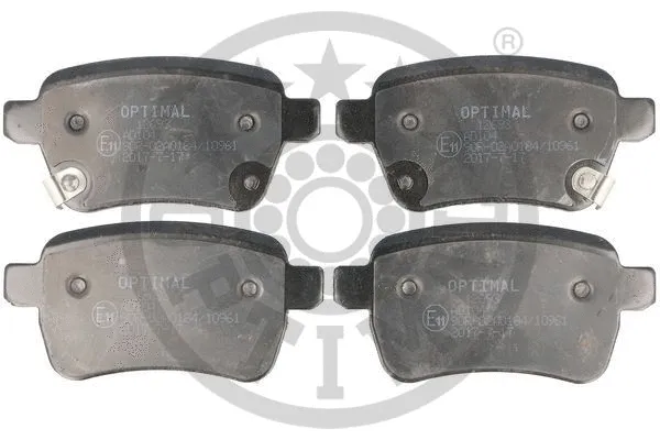 Brake Pad Set, disc brake (BP-12693)