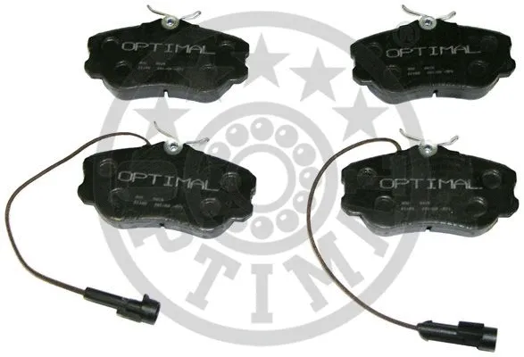 Brake Pad Set, disc brake (9615)
