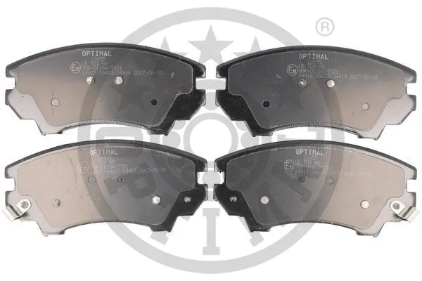 Brake Pad Set, disc brake (12455)