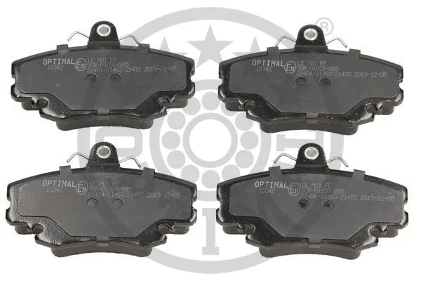 Brake Pad Set, disc brake (BP-10342)