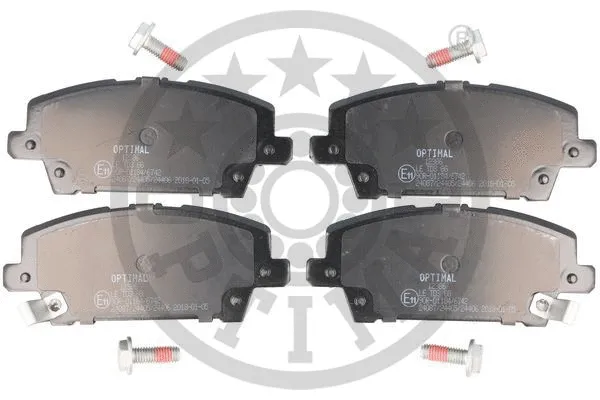 Brake Pad Set, disc brake (BP-12386)
