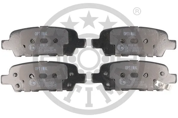 Brake Pad Set, disc brake (12373)