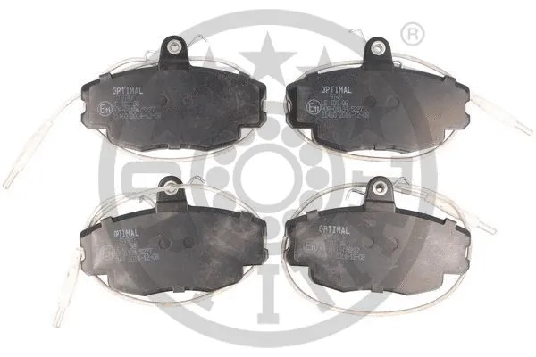 Brake Pad Set, disc brake (9749)