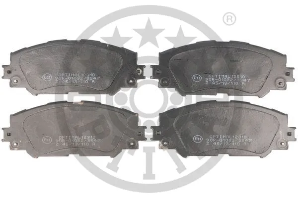 Brake Pad Set, disc brake (12310)