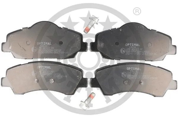 Brake Pad Set, disc brake (BP-12634)
