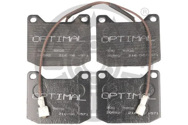 Brake Pad Set, disc brake (5906)