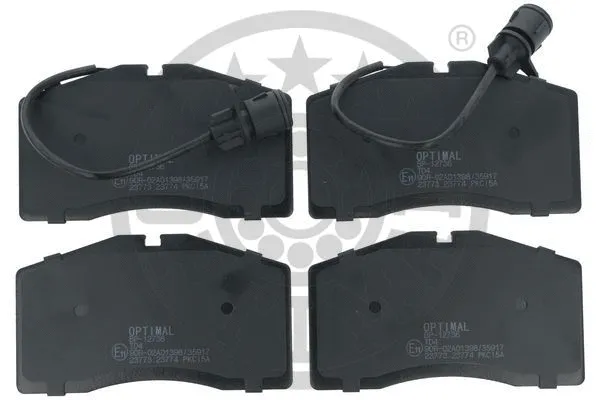 Brake Pad Set, disc brake (12736)