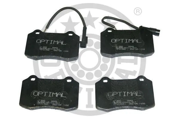 Brake Pad Set, disc brake (BP-09848)