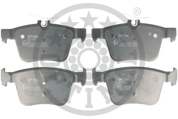 Brake Pad Set, disc brake (BP-12701)