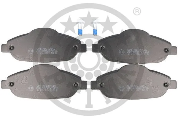 Brake Pad Set, disc brake (12340)