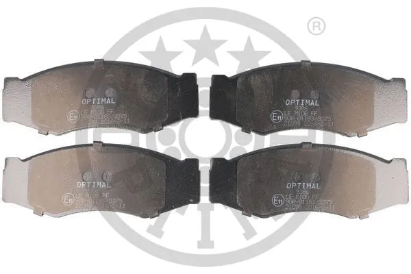 Brake Pad Set, disc brake (BP-09386)