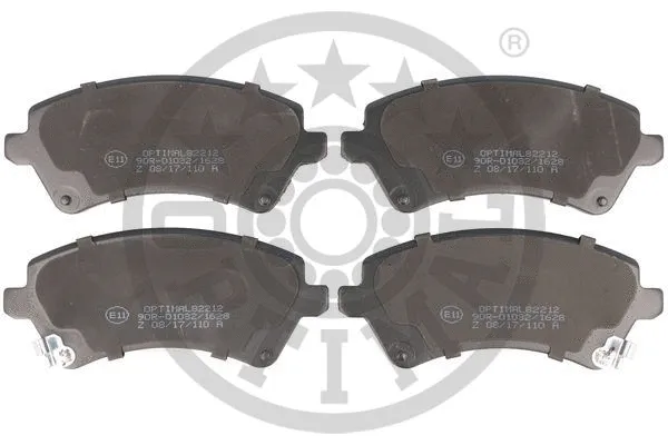 Brake Pad Set, disc brake (82212)