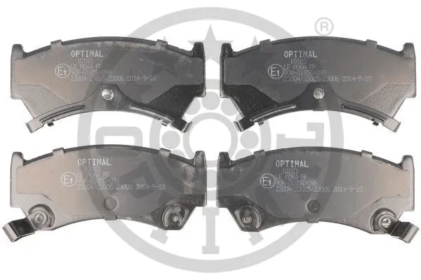 Brake Pad Set, disc brake (BP-10183)
