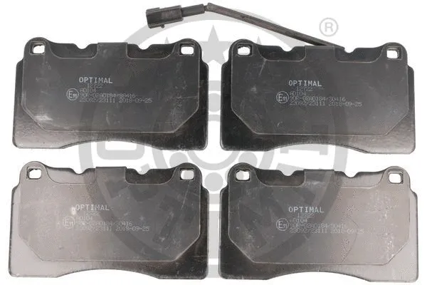 Brake Pad Set, disc brake (12722)