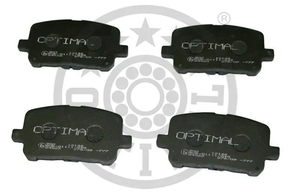 Brake Pad Set, disc brake (BP-12146)