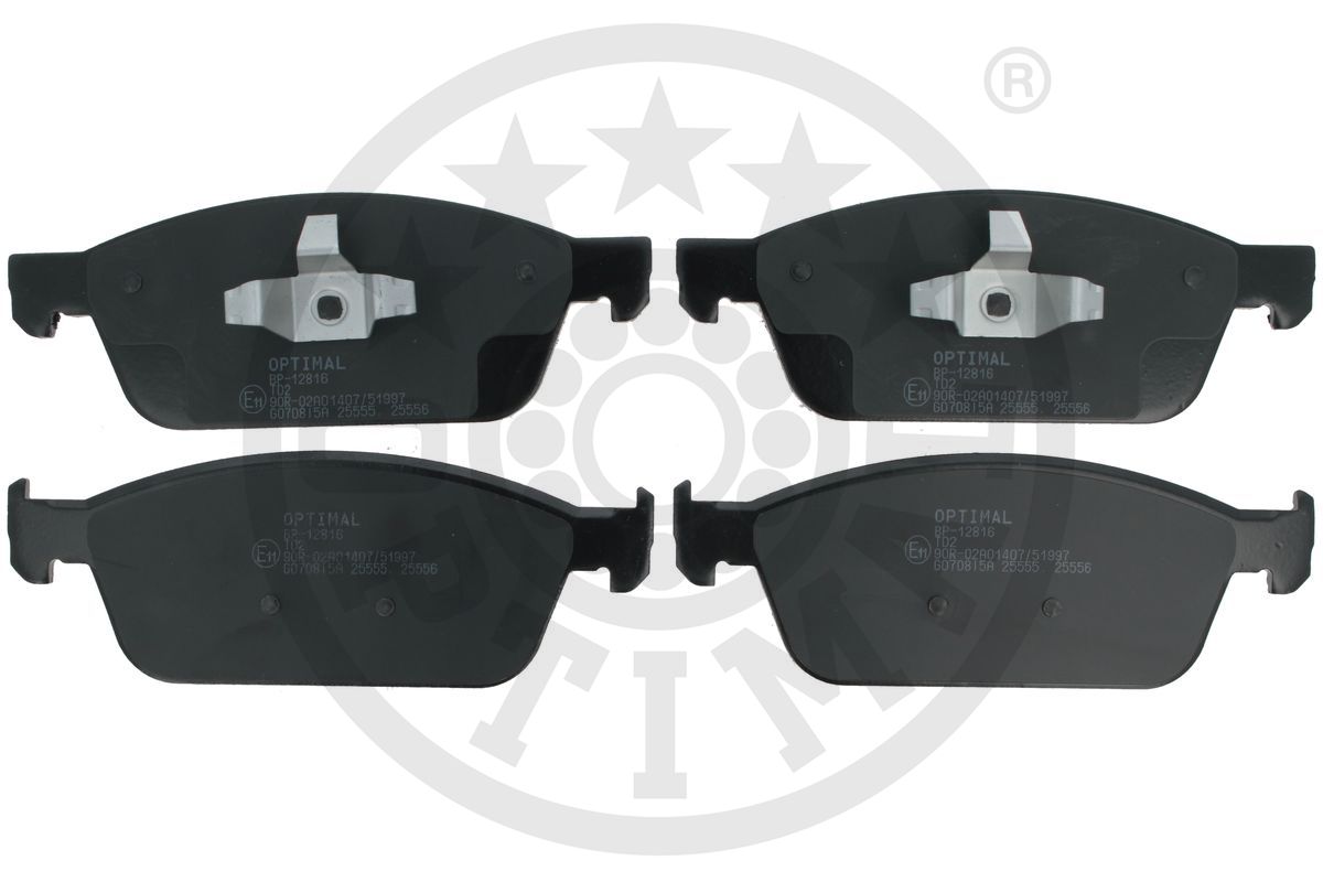 Brake Pad Set, disc brake (BP-12816)