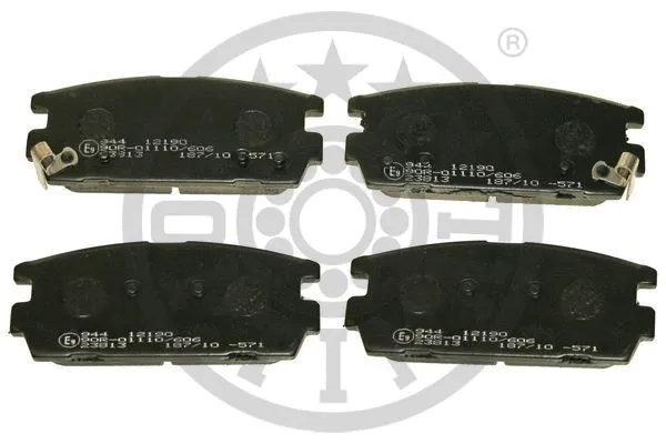 Brake Pad Set, disc brake (BP-12190)