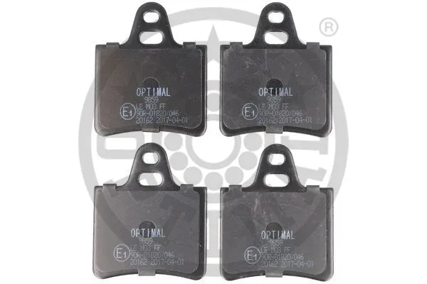 Brake Pad Set, disc brake (BP-09859)
