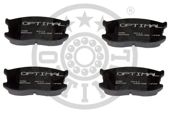 Brake Pad Set, disc brake (9411)
