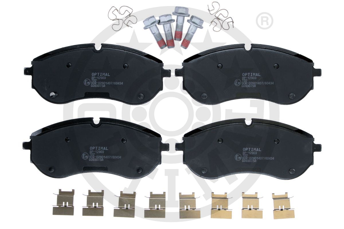 Brake Pad Set, disc brake (BP-12903)