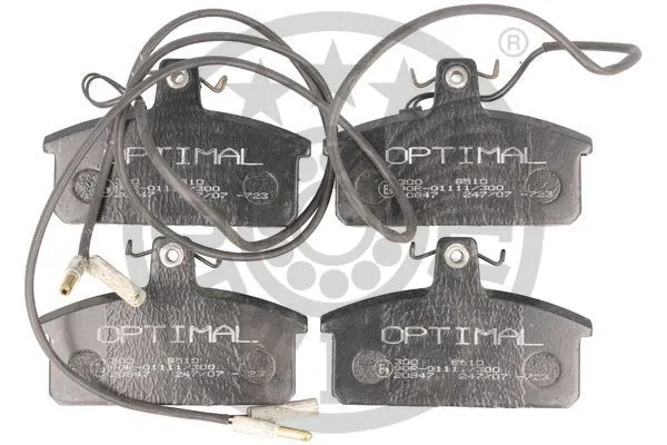 Brake Pad Set, disc brake (9510)