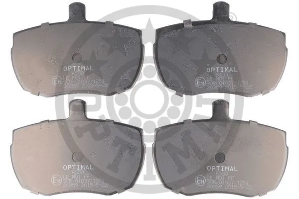 Brake Pad Set, disc brake (6550)