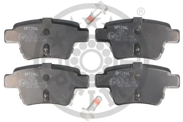 Brake Pad Set, disc brake (BP-12388)