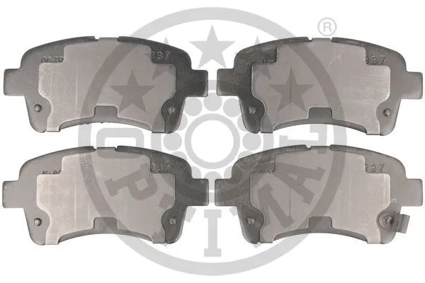Brake Pad Set, disc brake (BP-12376)