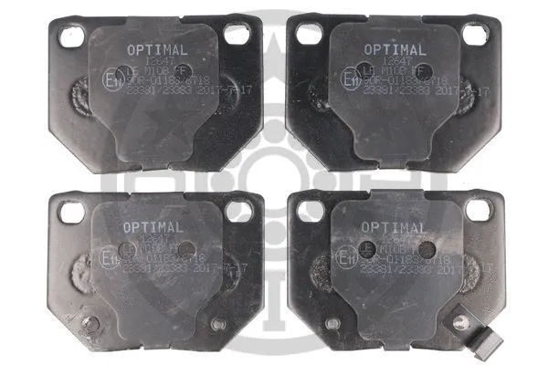 Brake Pad Set, disc brake (12647)