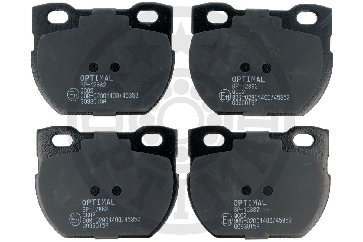 Brake Pad Set, disc brake (BP-12882)