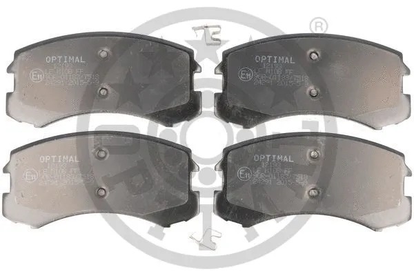 Brake Pad Set, disc brake (BP-12193)