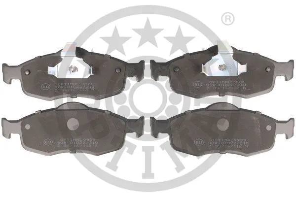 Brake Pad Set, disc brake (BP-09939)