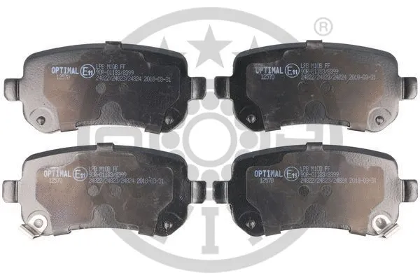 Brake Pad Set, disc brake (BP-12570)