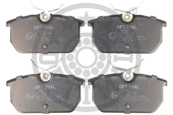 Brake Pad Set, disc brake (9460)