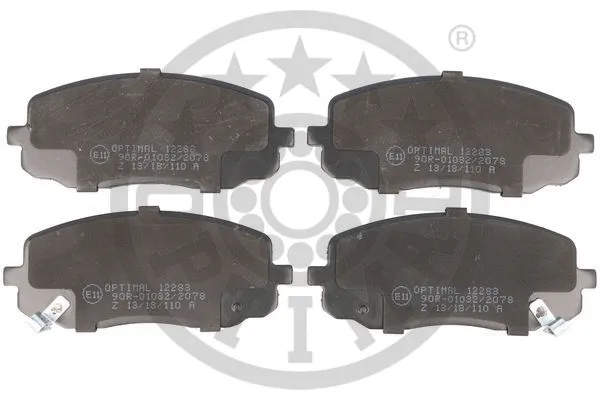 Brake Pad Set, disc brake (BP-12283)