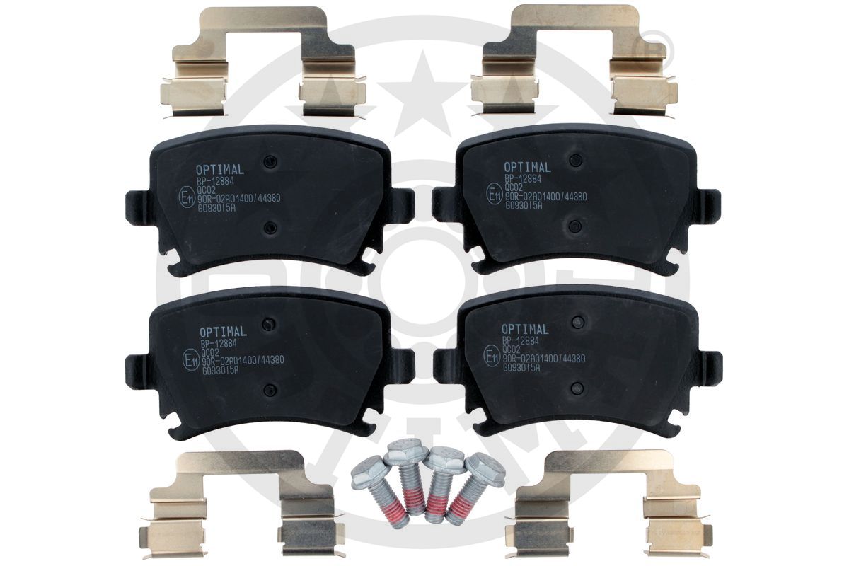 Brake Pad Set, disc brake (BP-12884)