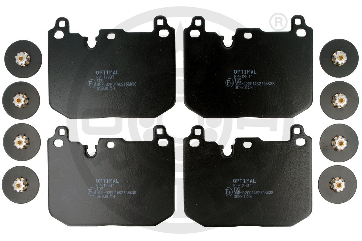 Brake Pad Set, disc brake (BP-12907)