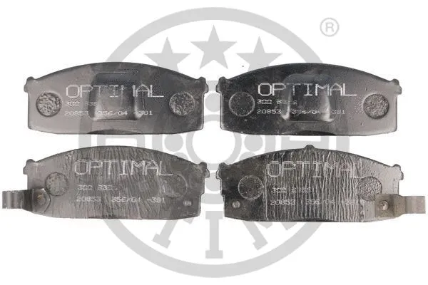 Brake Pad Set, disc brake (9396)