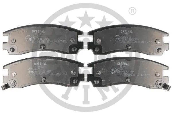 Brake Pad Set, disc brake (BP-10191)